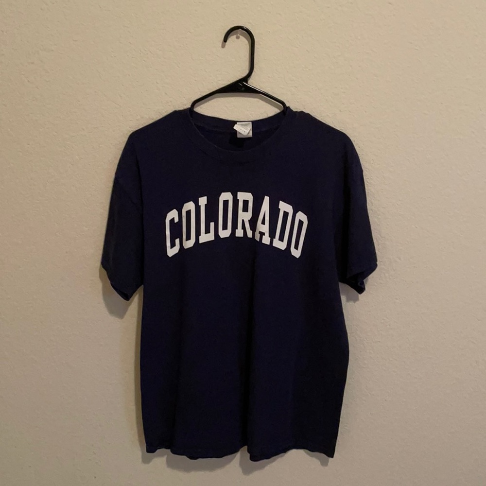 Large Navy Blue “COLORADO” T-Shirt